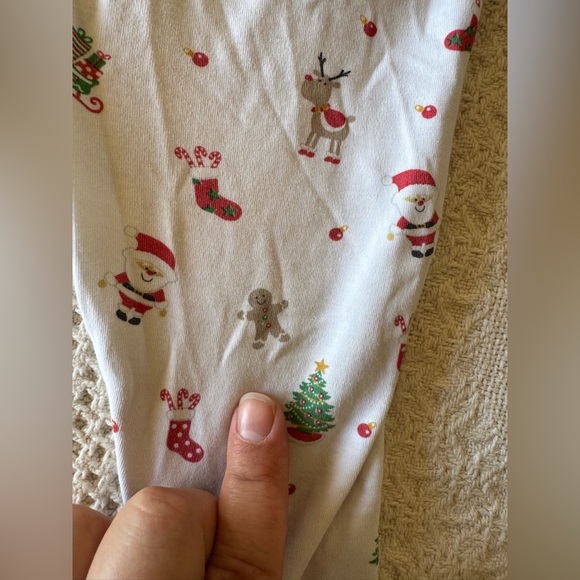 Kissy Kissy Pima Cotton Christmas Pajama Set Size 12-18 mths - Picture 3 of 6
